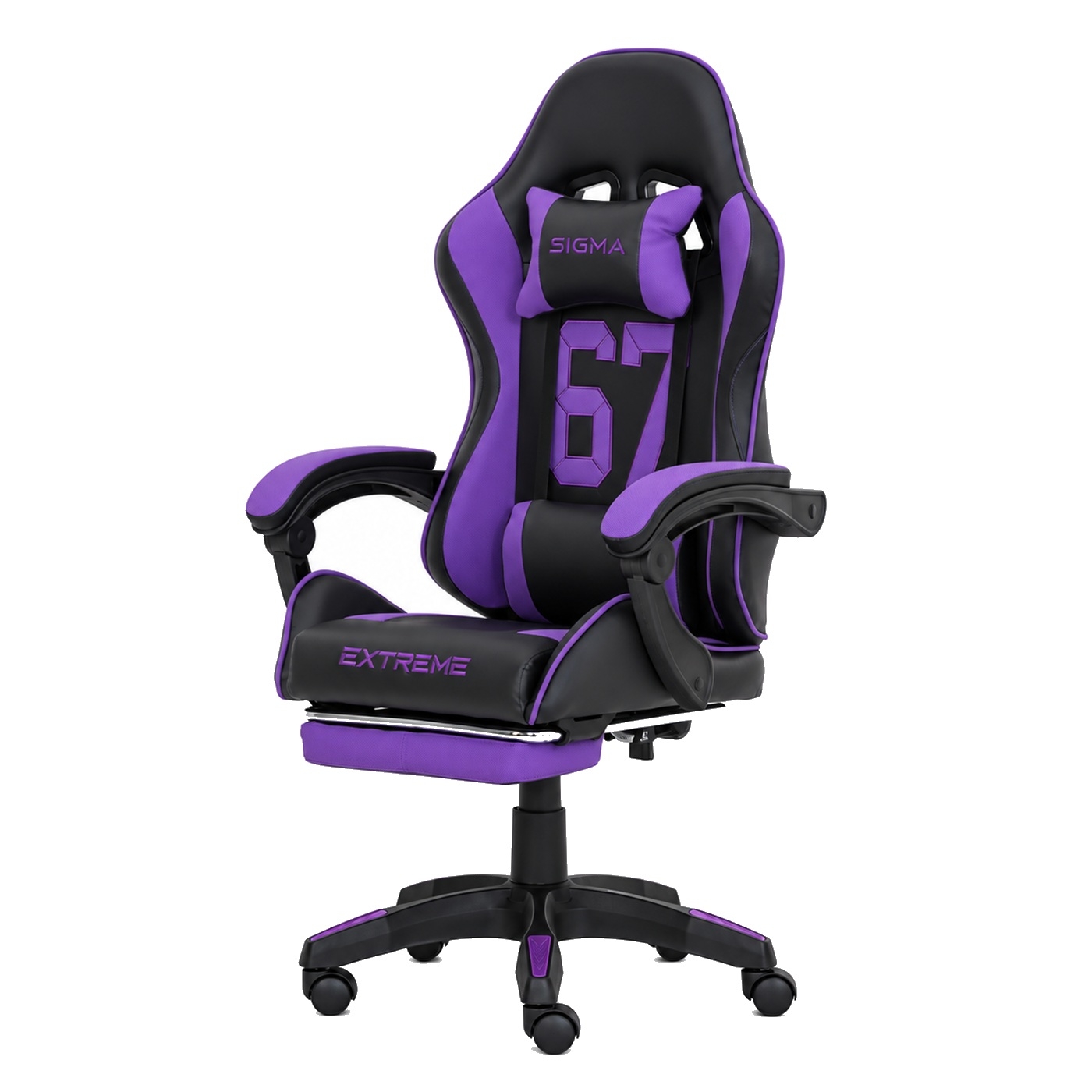 Fotel Gamingowy Sigma 67 Purple - Fioletowy