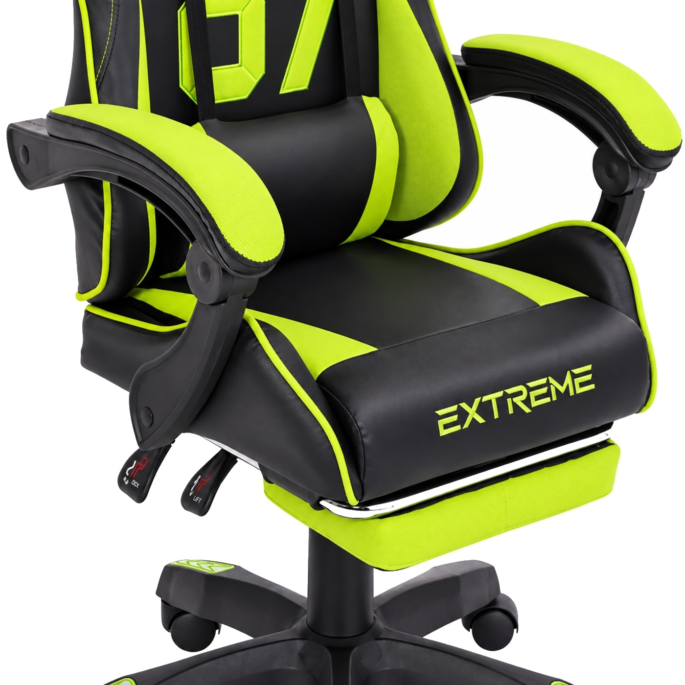 Fotel Gamingowy Sigma 67 Neon Green - Zielony Neon