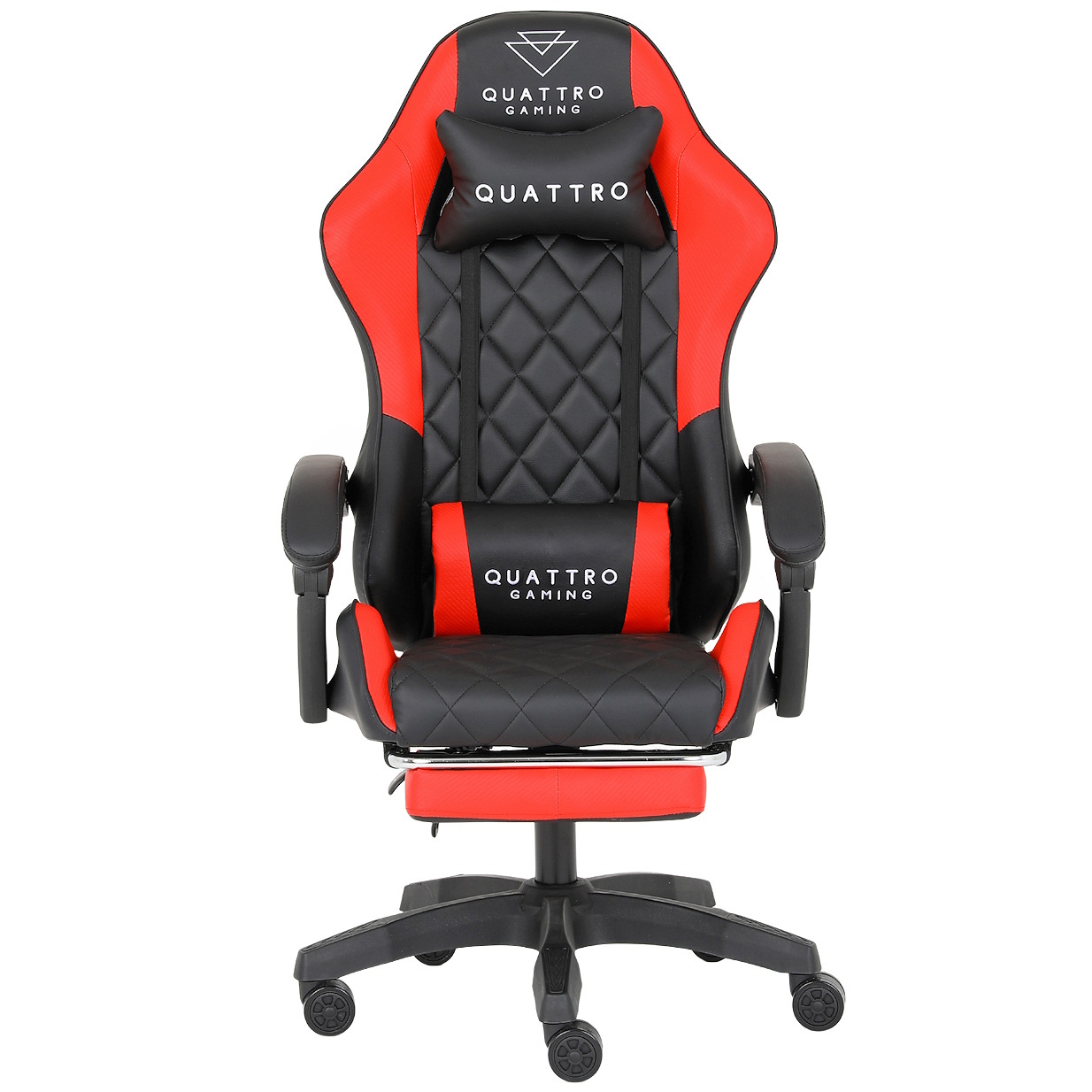 Fotel Gamingowy QUATTRO Red