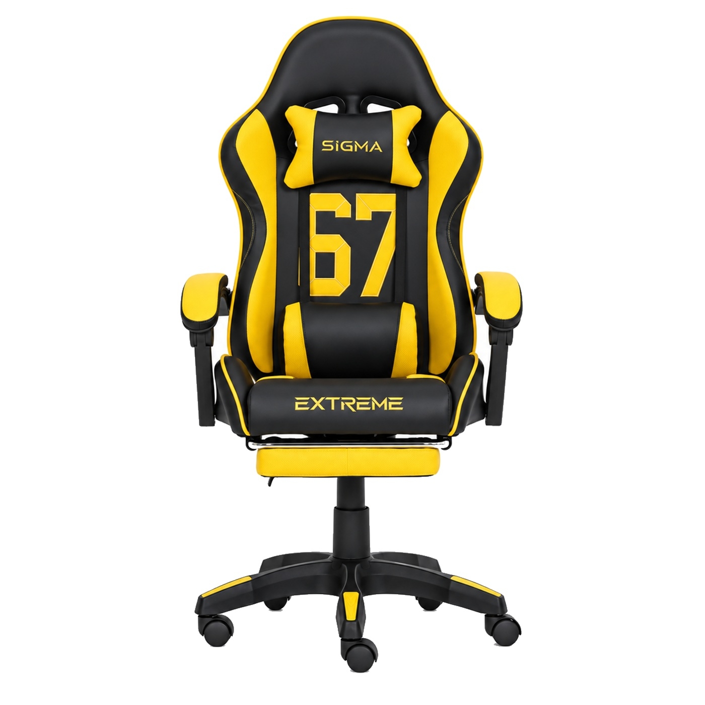Fotel Gamingowy Sigma 67 Mustard - Żółty