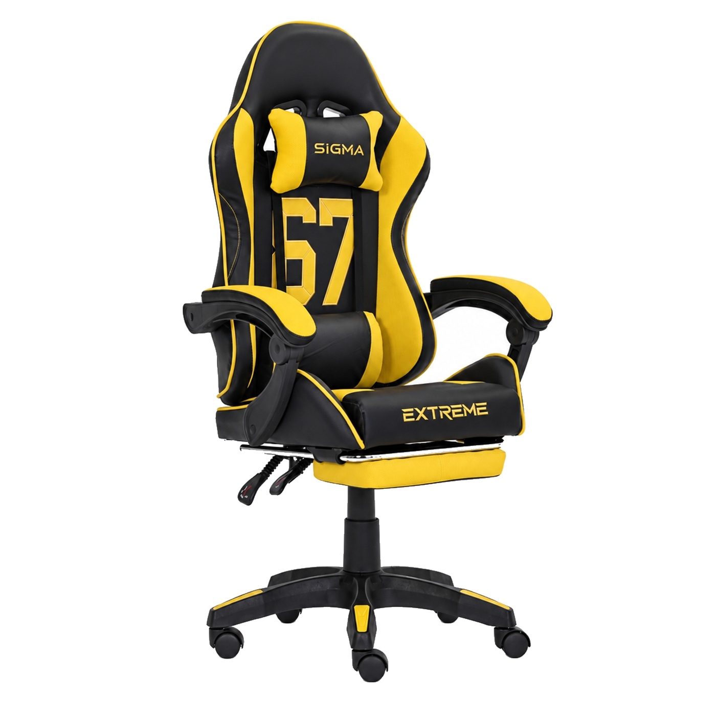 Fotel Gamingowy Sigma 67 Mustard - Żółty