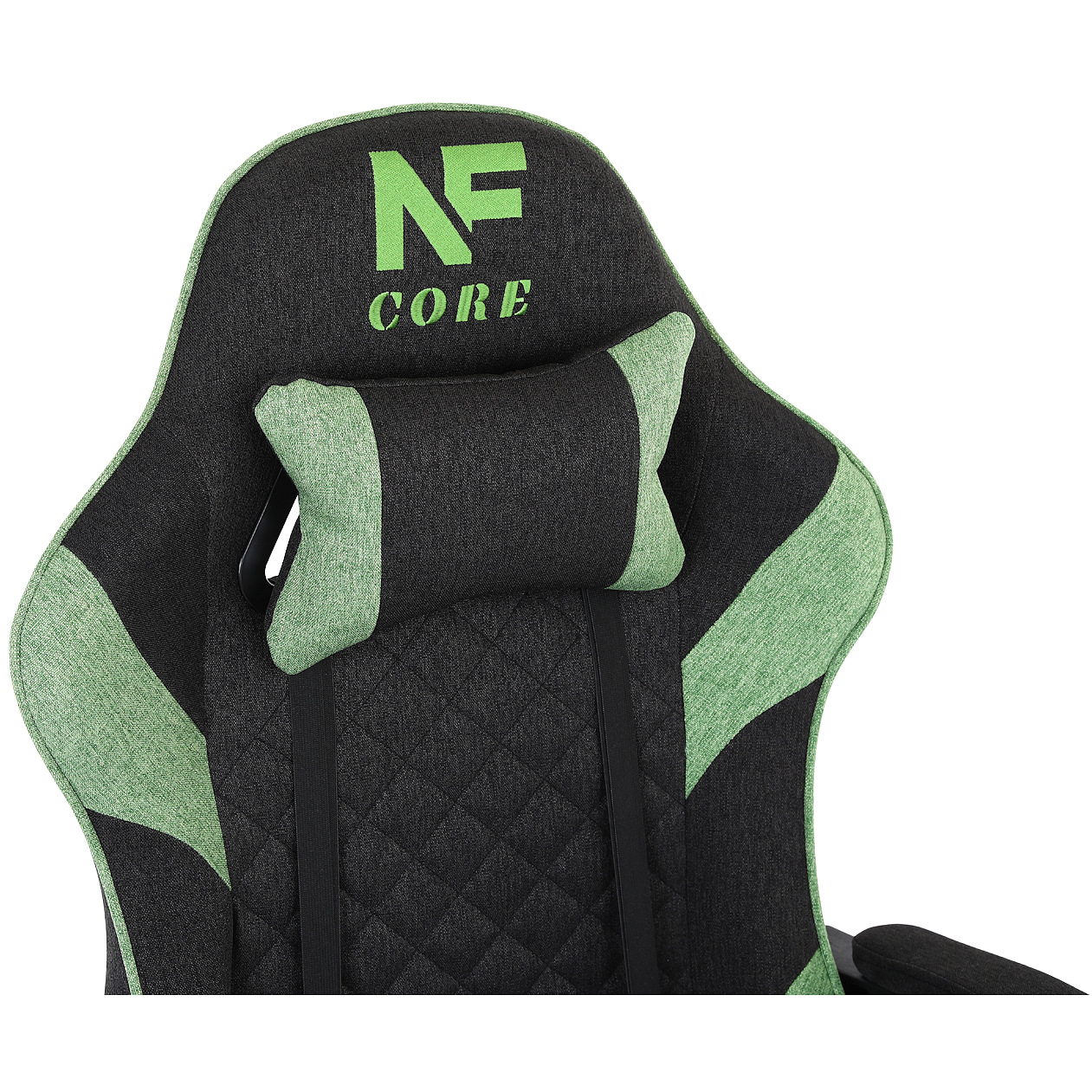 Fotel Gamingowy Czarno-Zielony Core Black/Green