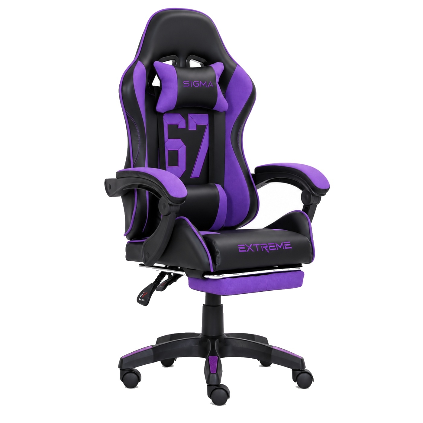 Fotel Gamingowy Sigma 67 Purple - Fioletowy