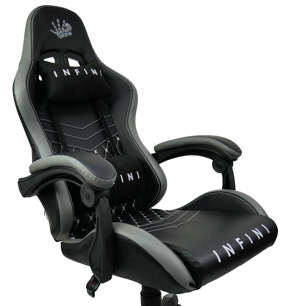 Fotel gamingowy INFINI Five Grey